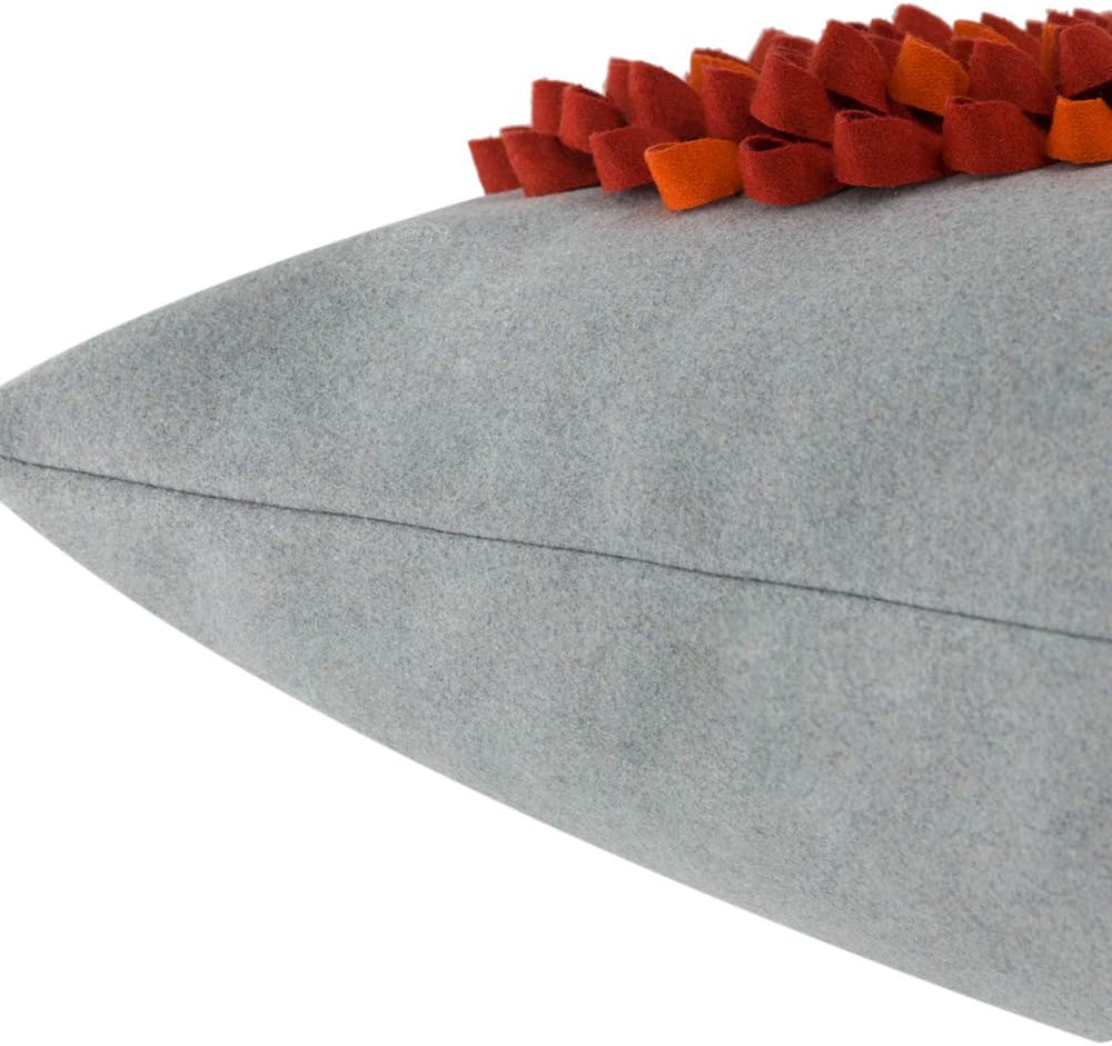 VG|orange|Decorative Throw Pillow Covers Cute Hedgehogs Accent Cushion Covers Cases Pillowcases for Sofa Couch Bed Home Decor