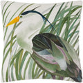 Birds Accent Throw Pillow Cover Decorative Pillow Case Sham Soft Velvet Cushion Cover for Sofa Bed Living Room Home Decor - 18" x 18" (Pack of 1) / Green