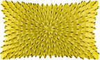 VG|yellow|3D Flower Throw Pillow Cover, Velvet, Light Grey