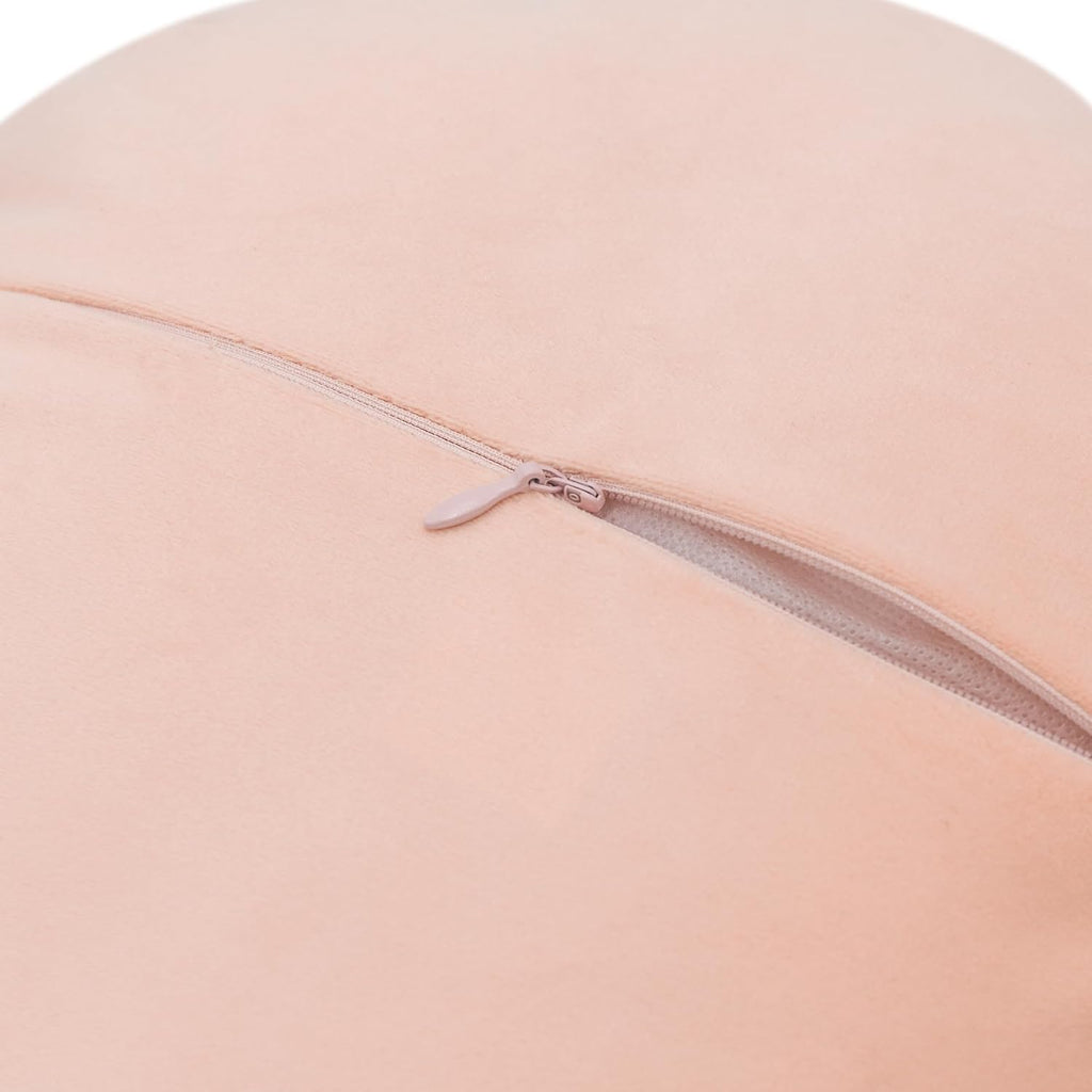 VG|peach-pink|Decorative Throw Pillow with Insert