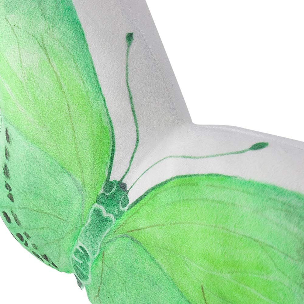 VG|light-green|3D Butterfly Throw Pillow, Hot Pink