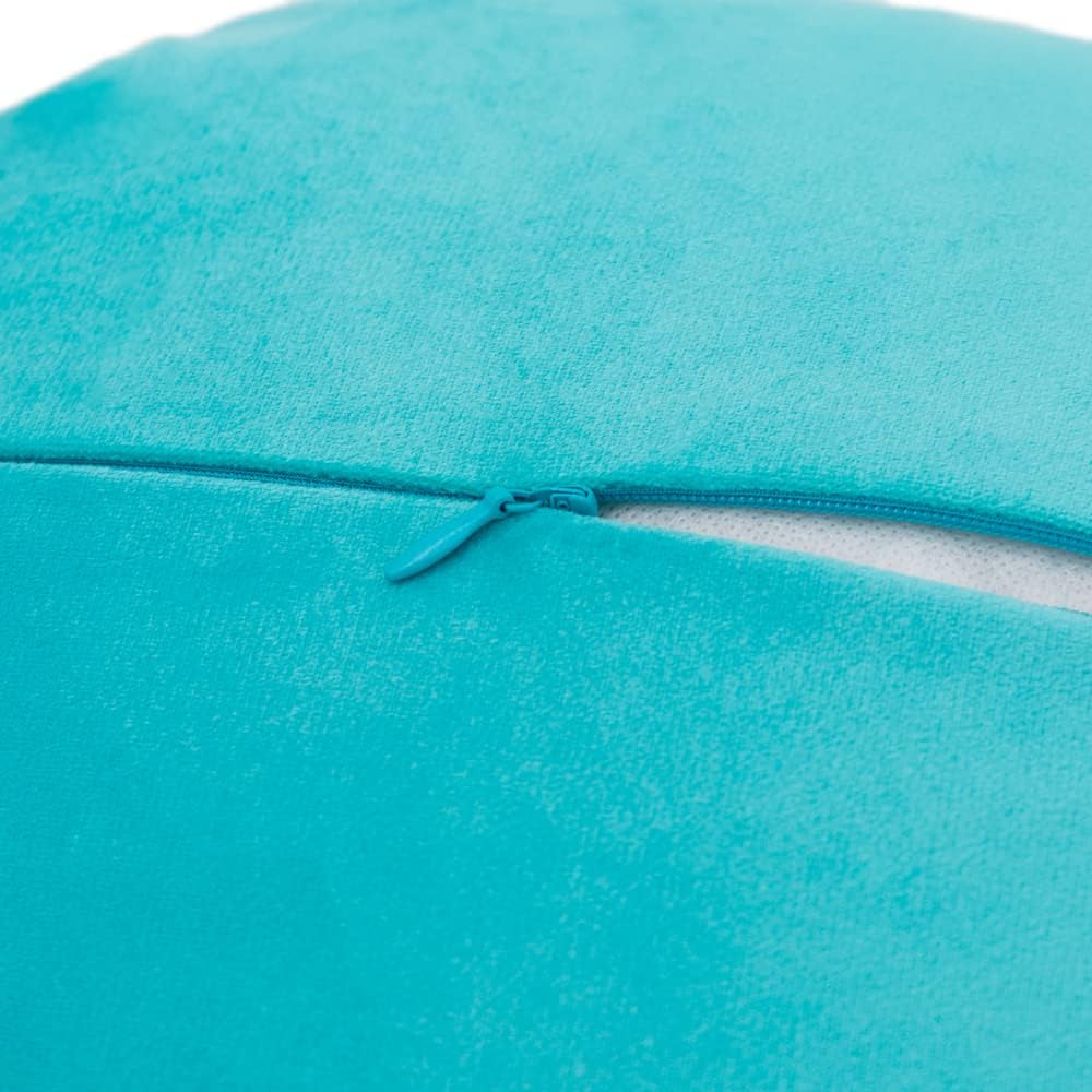 VG|teal|Decorative Throw Pillow with Insert