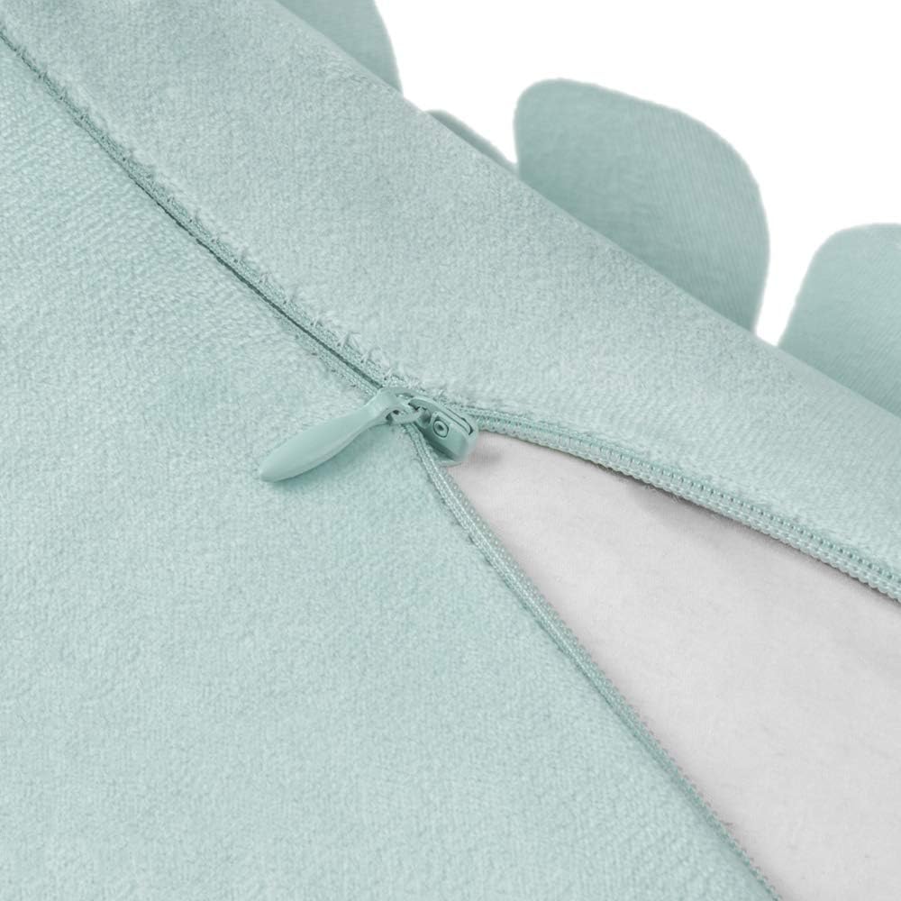 VG|sky-blue|3D Flower Throw Pillow Cover