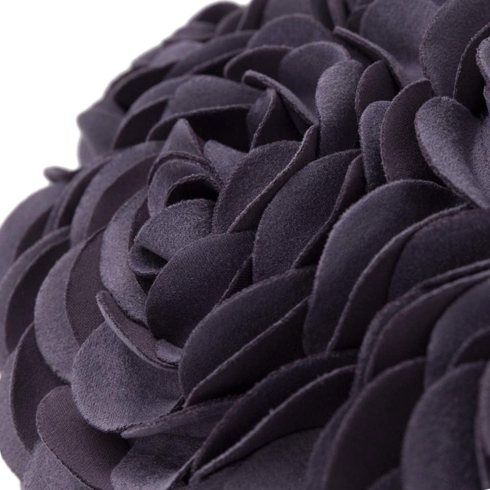 VG|lavender-purple|Heart Flower Throw Pillow Covers