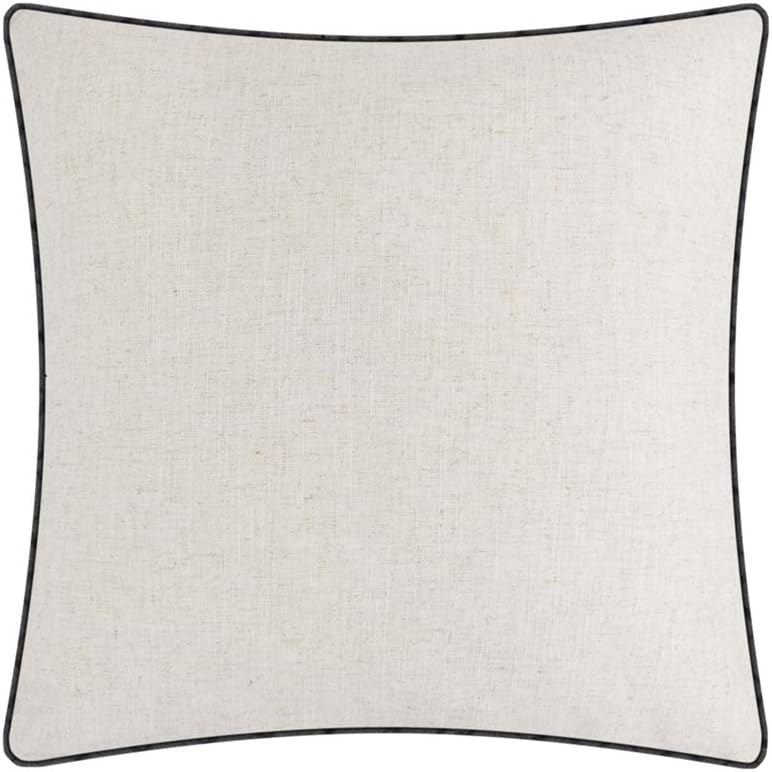 VG|yellow-gray-plaid-square-with-birds|Cute Birds Throw Pillow Cover Lumbar Accent Cushion Embroidered Pillowcase for Home Sofa Bed Living Room Dark Blue Orange Beige