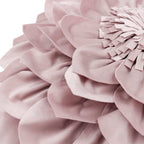 VG|rose-gold|3D Flower Throw Pillow Covers
