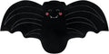 3D Black Plush Bat Throw Pillow Decorative Cushion for Halloween Sofa Couch Bedroom Party - Default Title