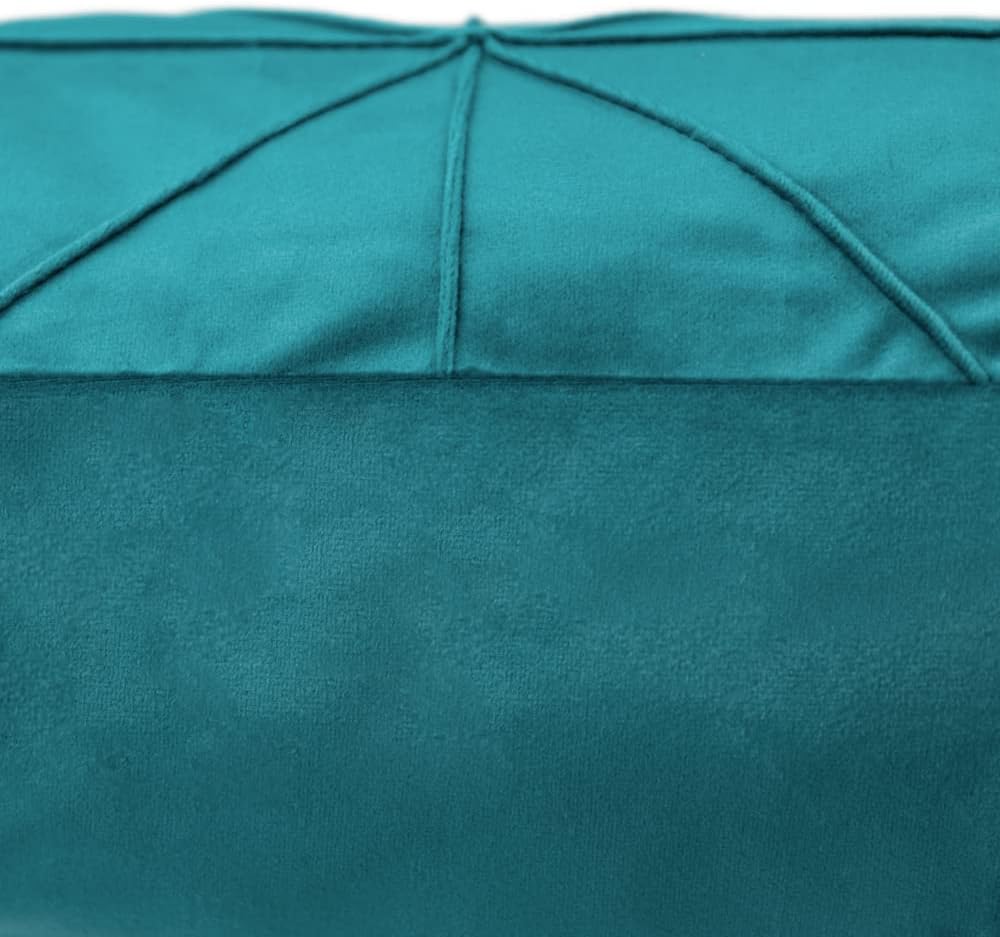 VG|teal-blue|Velvet Pillow Cover