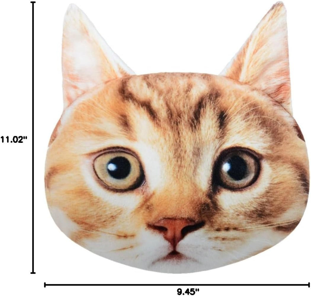 VG|cat|Cute Car Neck Rest Pillow with Strap Comfortable Headrest Neck Pillows for Office Chair Travel Driving