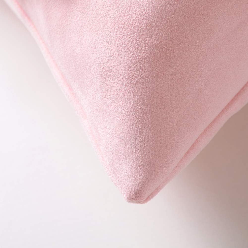 VG|pink|Handmade 3D Flower Throw Pillow Cover