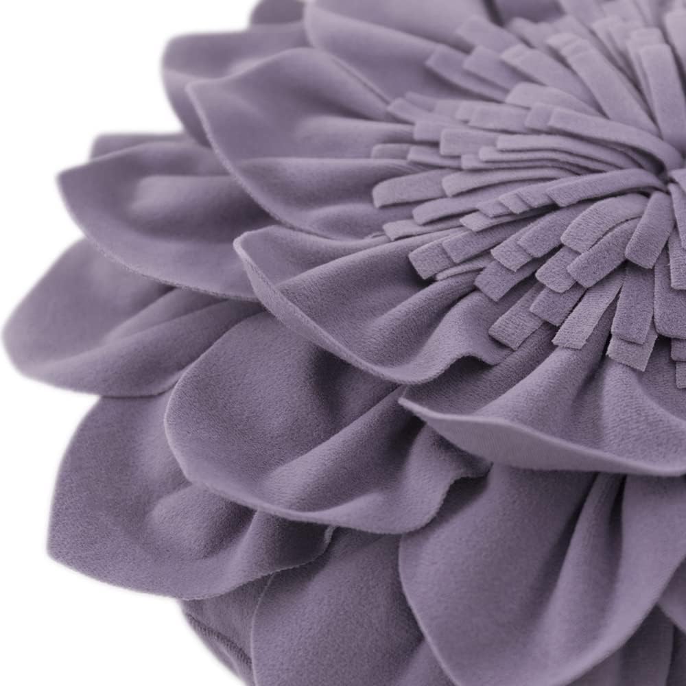 VG|purple|Decorative Throw Pillow with Insert
