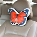 VG|z-neck-orange|3D Butterfly Throw Pillow, Hot Pink