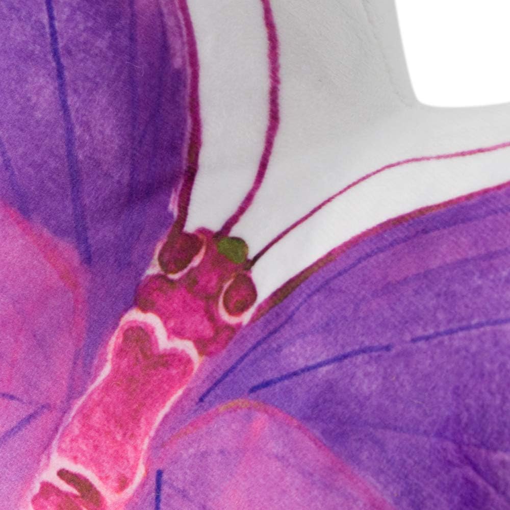 VG|rose-red|3D Butterfly Throw Pillow, Hot Pink