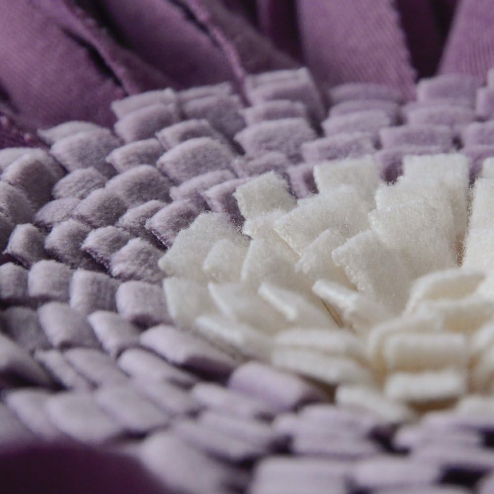 VG|purple-purple-beige-canvas|3D Sunflowers Throw Pillow Cover Wine Red