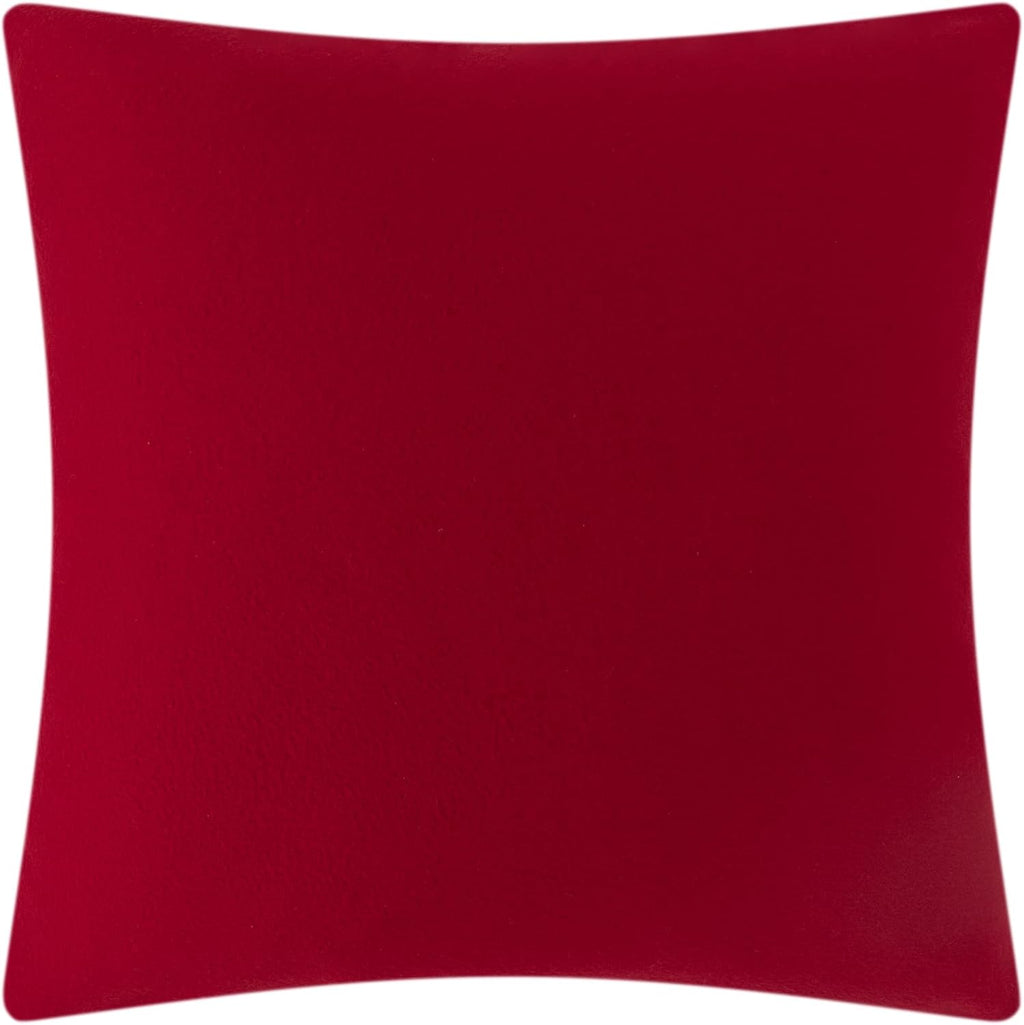 Santa's Work Shop Throw Pillow Cover Red Decorative Pillow Case Christams Decor Cushion Cover for Bedroom Living Room Sofa Couch