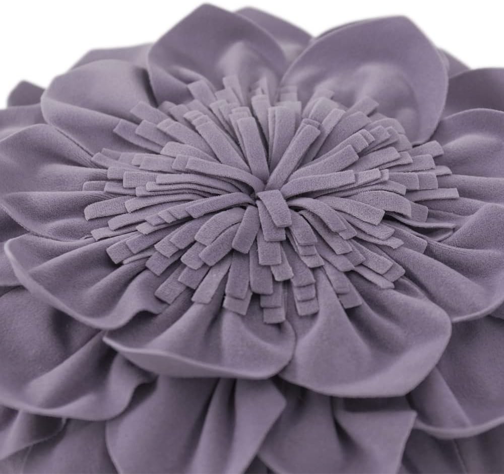 VG|purple|Decorative Throw Pillow with Insert