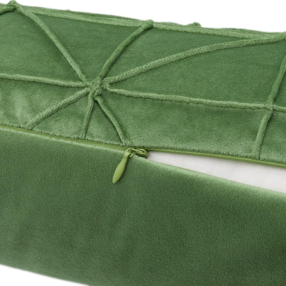 VG|green|Velvet Pillow Cover