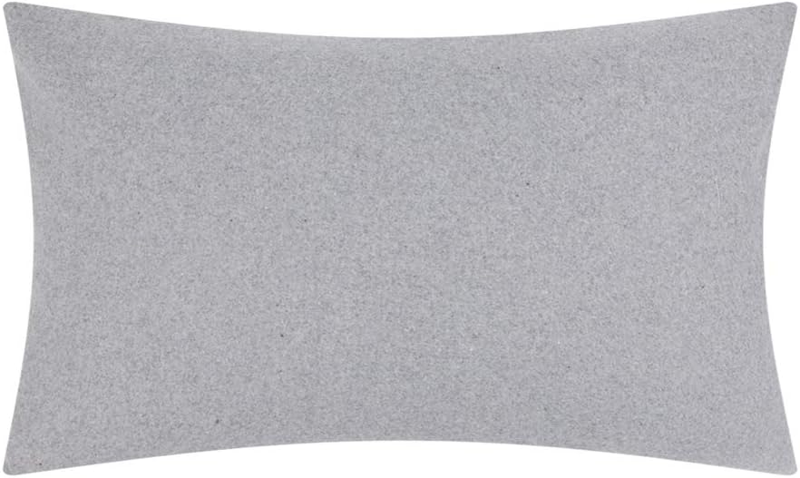 VG|grey-new-faux-wool|3D Flower Throw Pillow Cover, Colorful