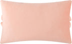 VG|peach-pink|3D Flower Throw Pillow Cover