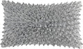 VG|a1-lght-grey-velvet|3D Flower Throw Pillow Cover, Velvet, Light Grey