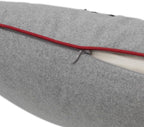 VG|grey-snowman|Christmas Decorative Accent Throw Pillow Case Cushion Cover for Sofa Couch Chair