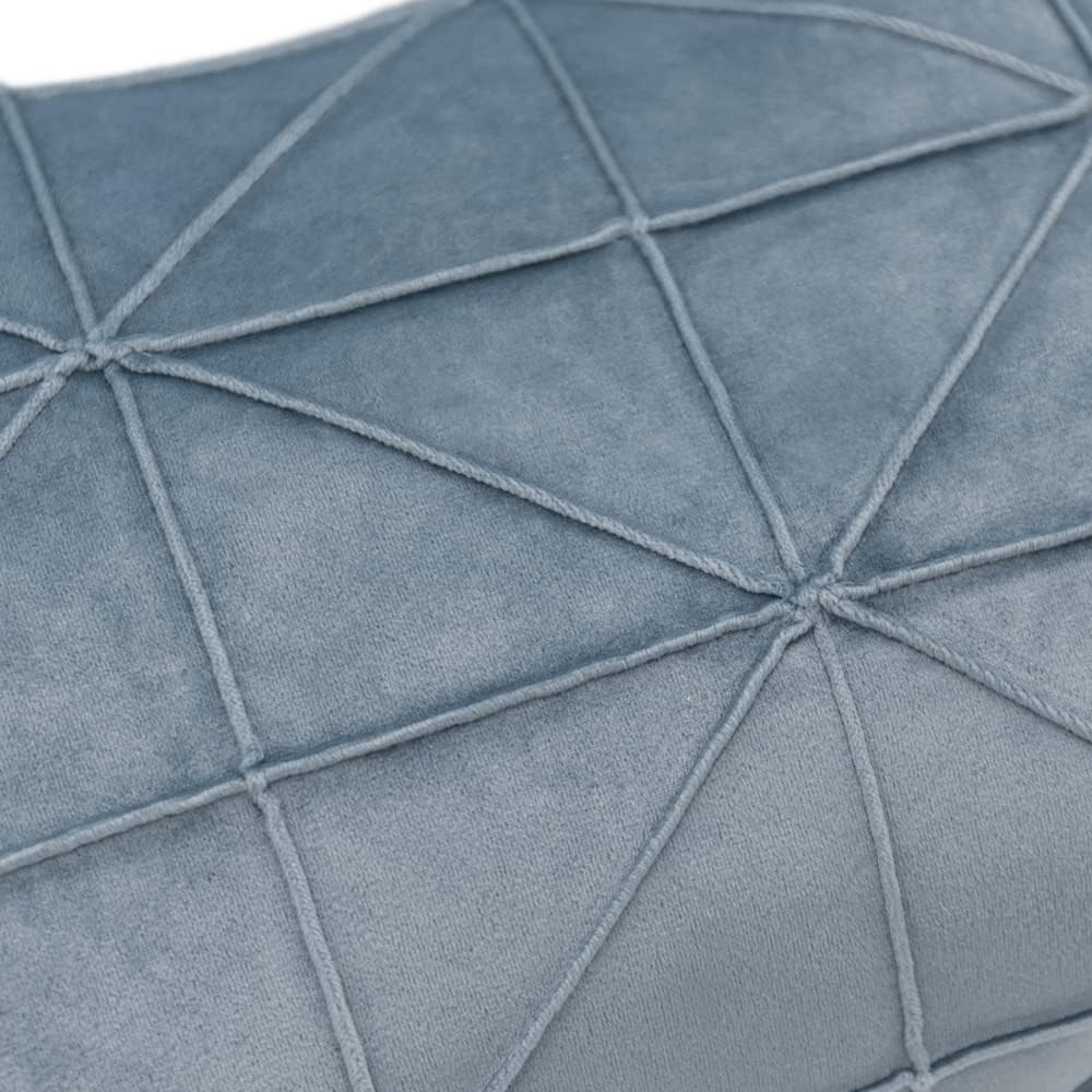 VG|light-blue|Velvet Pillow Cover