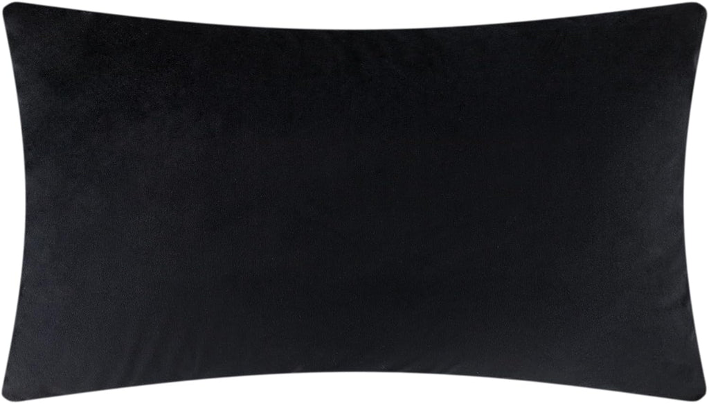 VG|black|Velvet Pillow Cover