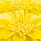 VG|sunbeam-yellow|3D Flower Throw Pillow Cover