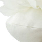 VG|a-white|Decorative 3D Flower Shaped Throw Pillow