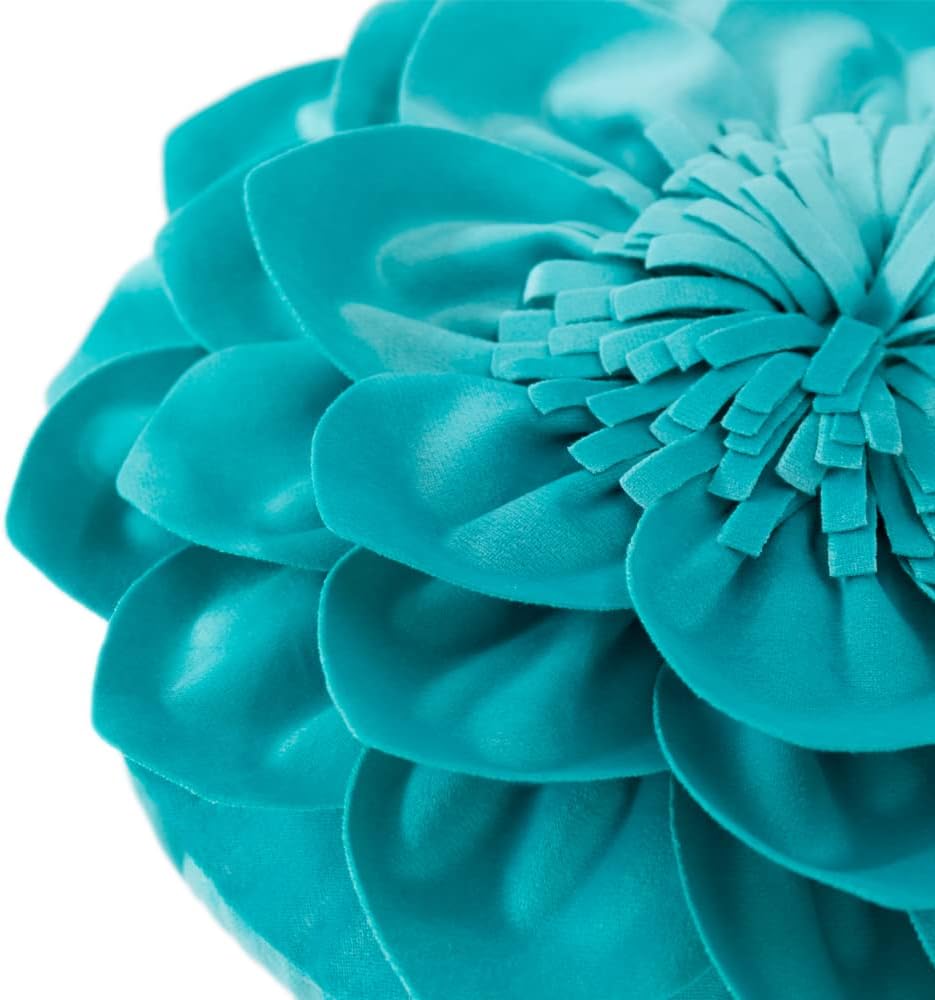 VG|teal|Decorative Throw Pillow with Insert