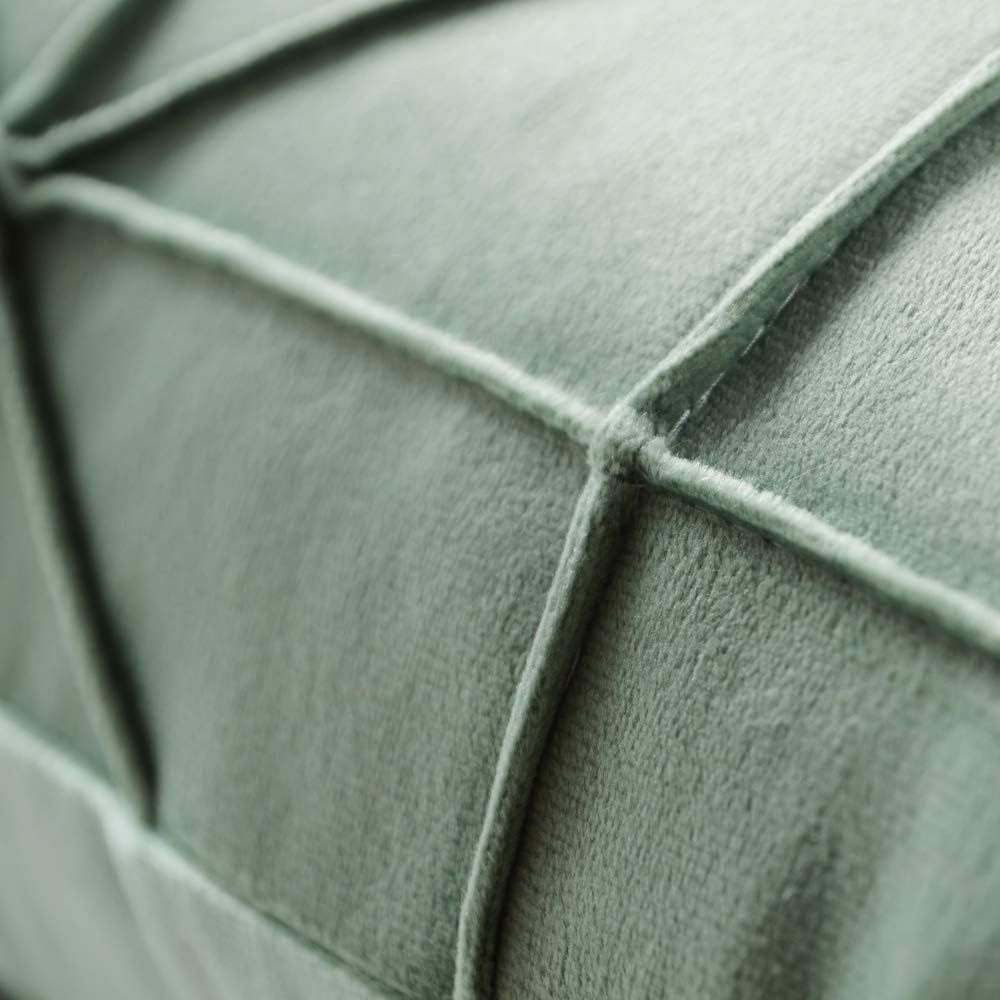VG|sage-green|Velvet Pillow Cover