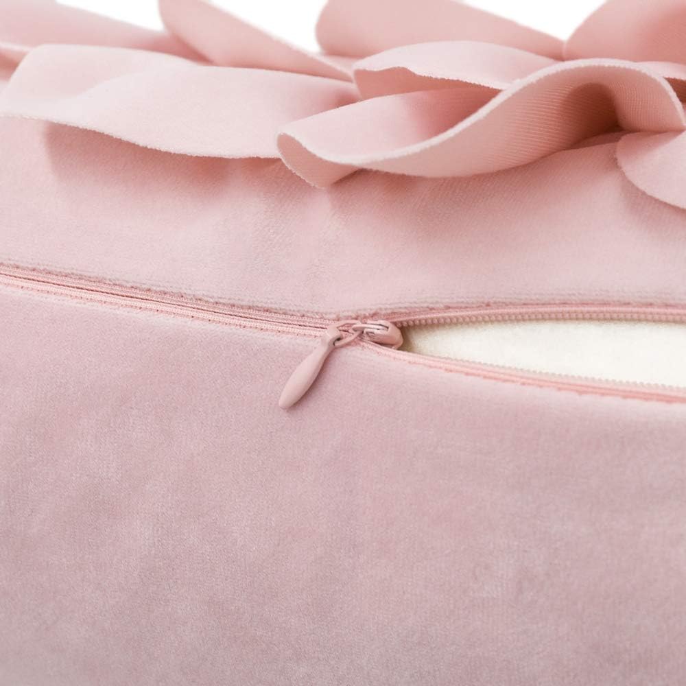 VG|pink|3D Flower Throw Pillow Covers