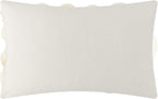 VG|cream-velvet|Handmade 3D Floral Throw Pillow Cover