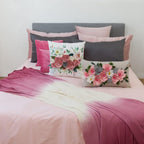 VG|3dflower-e-pink,3dflower-f-pink|Decorative 3D Flower Throw Pillow Covers