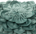 VG|green|3D Flower Throw Pillow Covers