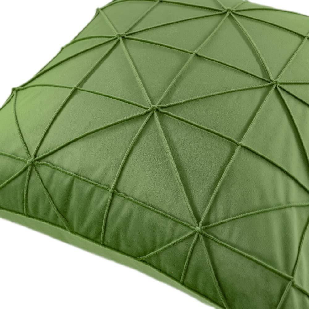 VG|green|Velvet Pillow Cover