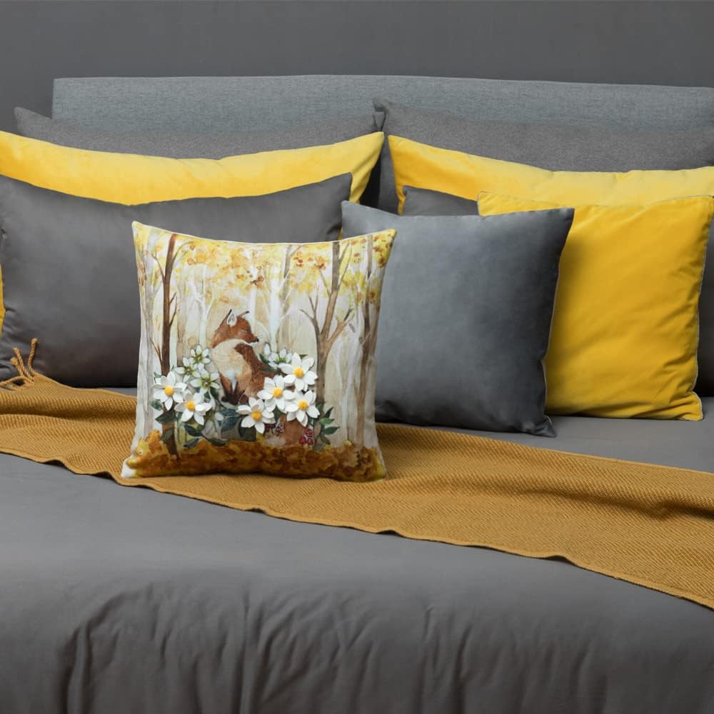 Parrot Throw Pillow Cover Soft Pillow Case Decorative Cushion Cover for Sofa Couch Chair Bed Living Room
