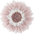 VG|rosegold|Decorative 3D Flower Shaped Throw Pillow