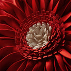 VG|reddish-orange-beige-canvas|3D Sunflowers Throw Pillow Cover Wine Red