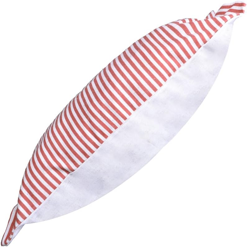 Stripes Buttons Linen Decorative Accent Throw Pillow Cases Cushions Covers for Sofa Couch Bed