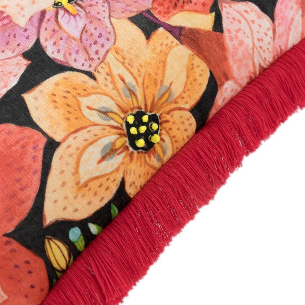 VG|red-garden|Parrot Throw Pillow Cover Soft Pillow Case Decorative Cushion Cover for Sofa Couch Chair Bed Living Room