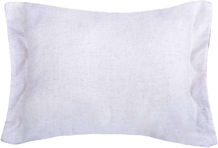 Stripes Buttons Linen Decorative Accent Throw Pillow Cases Cushions Covers for Sofa Couch Bed