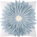 VG|blue-light-blue-white-canvas|3D Sunflowers Throw Pillow Cover Wine Red