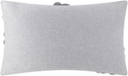 VG|grey|3D Flower Throw Pillow Cover