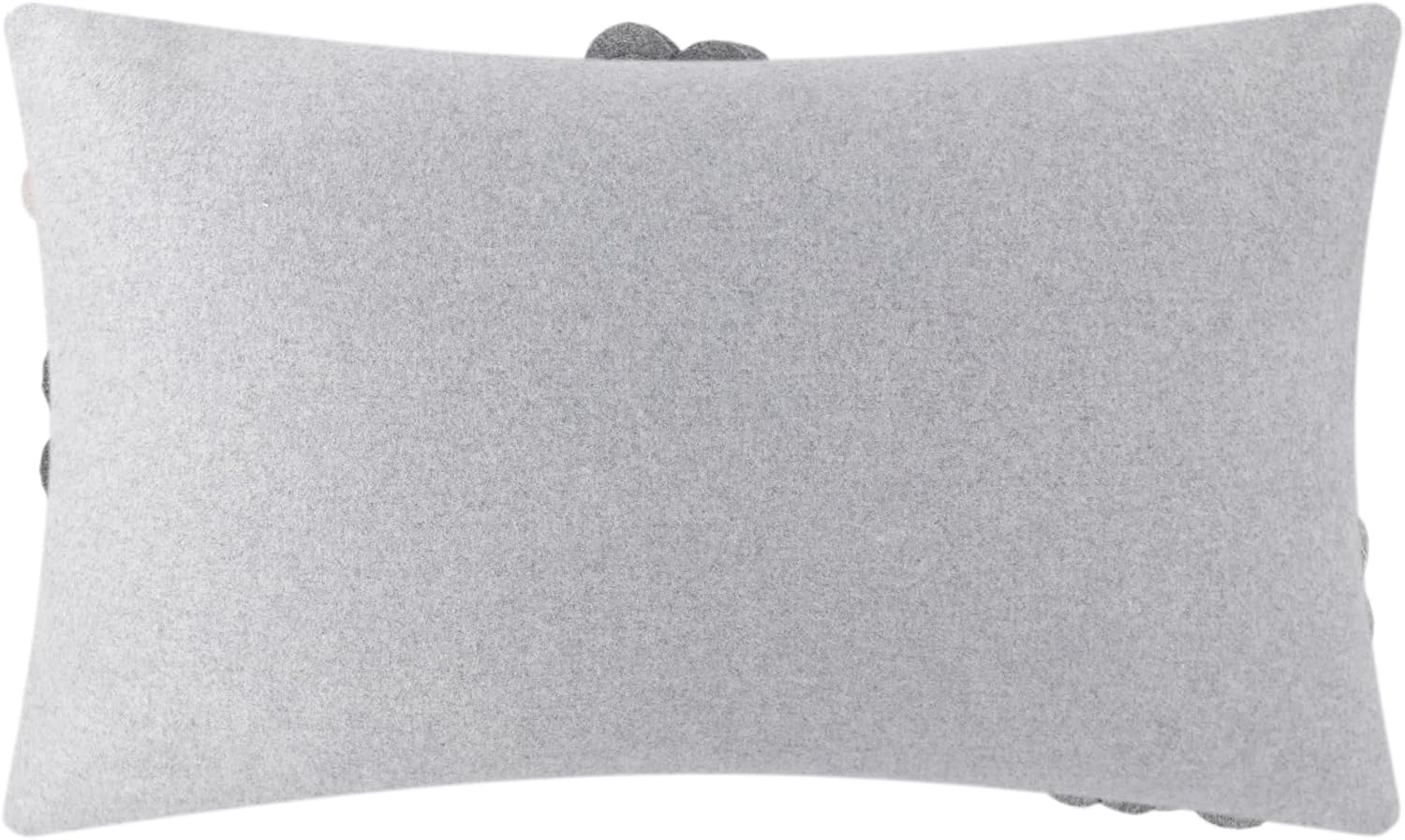 VG|grey|3D Flower Throw Pillow Cover