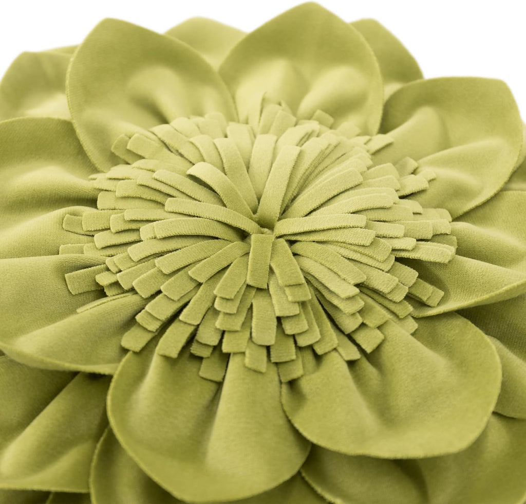 VG|green|Decorative Throw Pillow with Insert