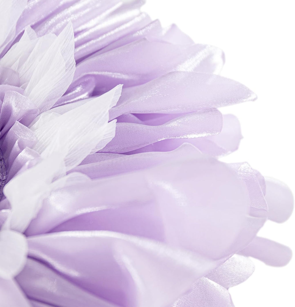 VG|lavender|Decorative 3D Flower Shaped Throw Pillow