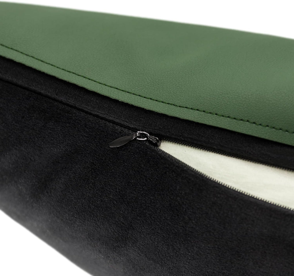 VG|dark-green|Geometry Throw Pillow Cover Home Decorative Pillow Case Square Leather Cushion Cover