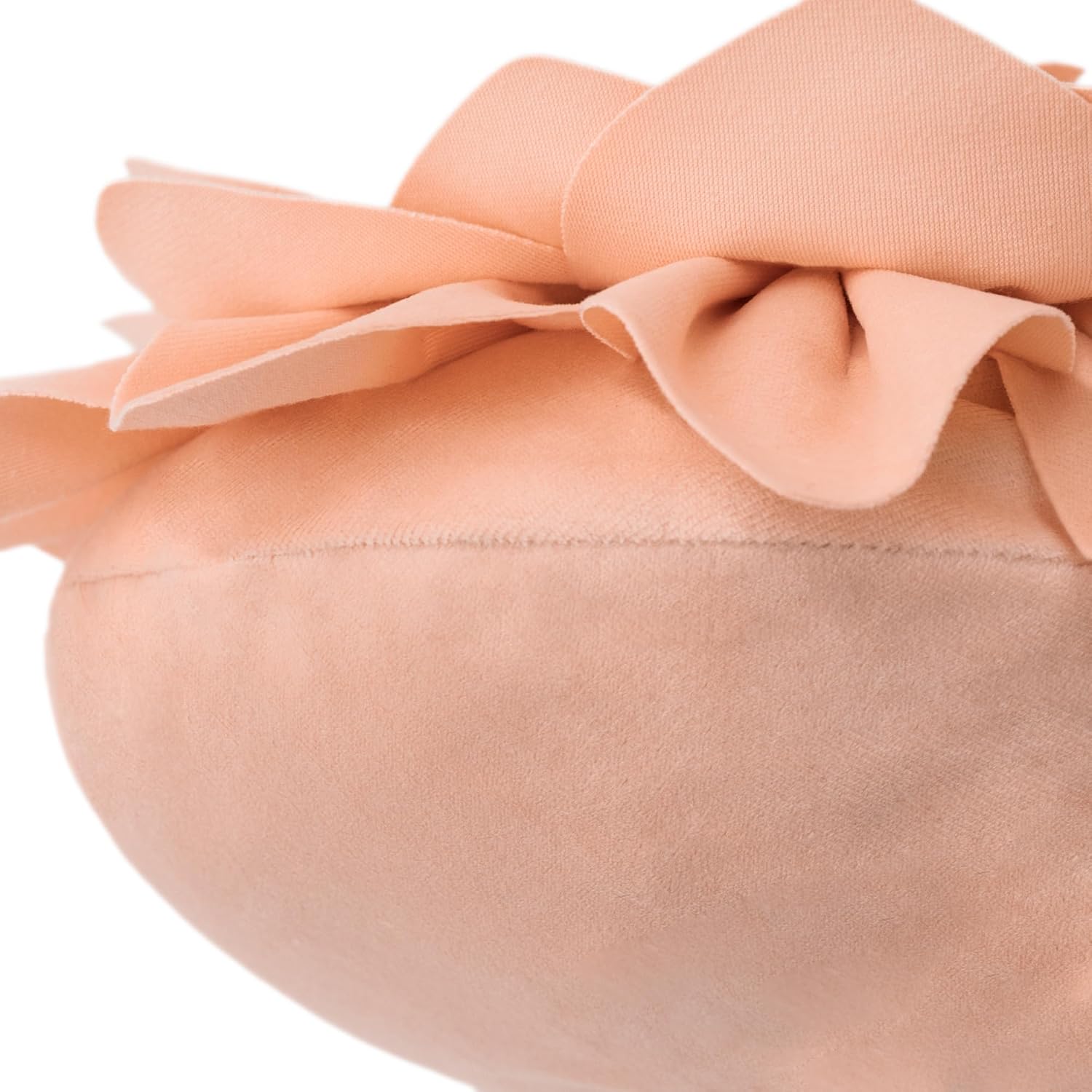 VG|peach-pink|Decorative Throw Pillow with Insert
