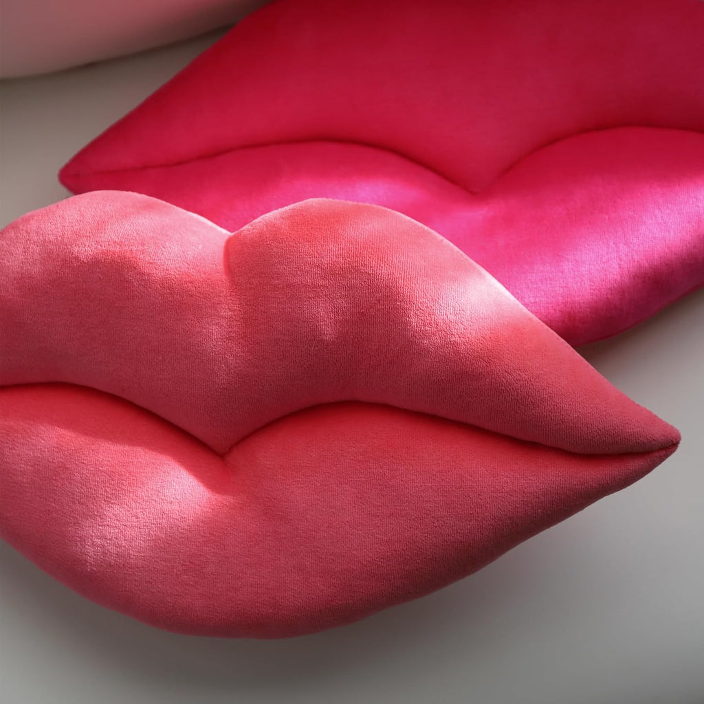 3D Lip Throw Pillow Cute Decorative Pillow Soft Cushion for Sofa Couch Bed Home Decor Girls